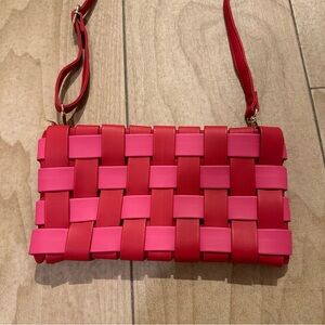 Anthropologie Woven Clutch & Crossbody Bag (NWOT)